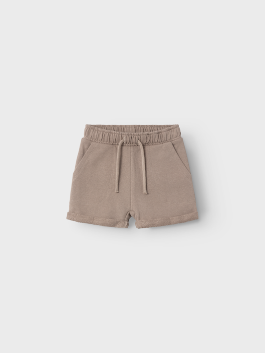 Lil Atelier Mini | Mjobo Sweat Shorts - Mocha Meringue