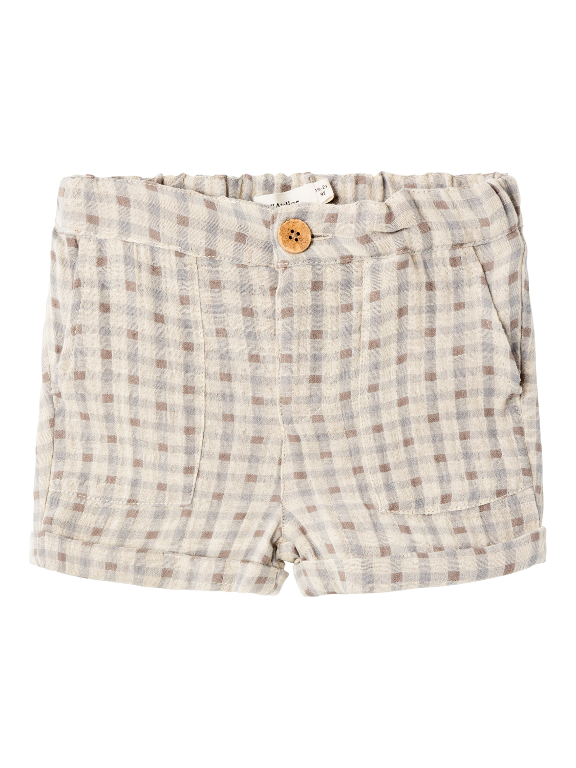 Lil Atelier Mini | Joey Loose Shorts - Bleached Sand