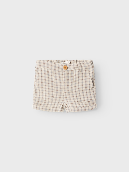 Lil Atelier Mini | Joey Loose Shorts - Bleached Sand