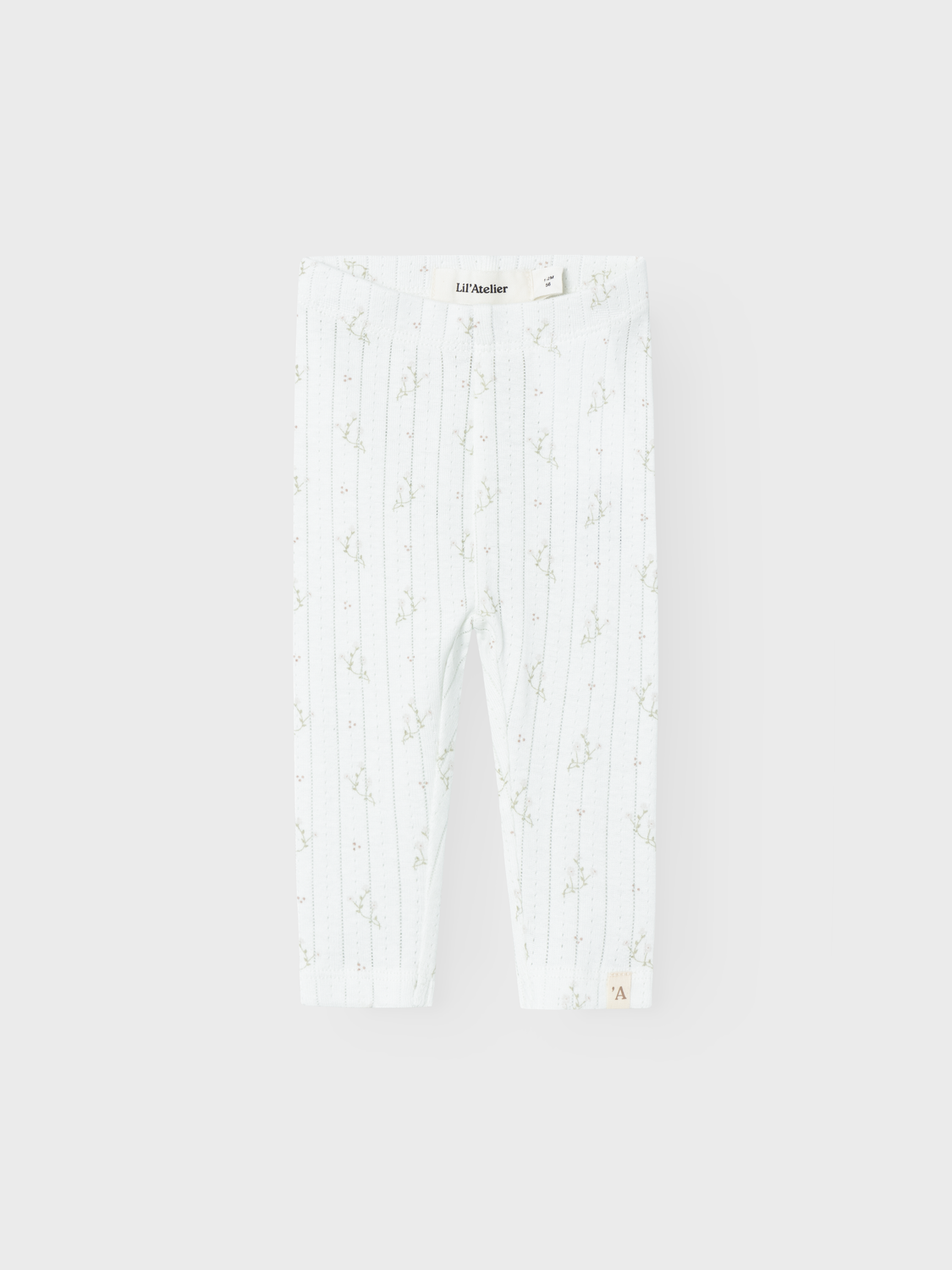 Lil Atelier Baby | Rachello Slim Leggings - Coconut Milk