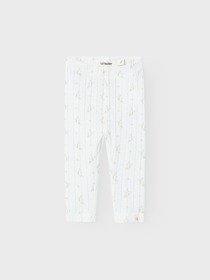 Lil Atelier Baby | Rachello Slim Leggings - Coconut Milk