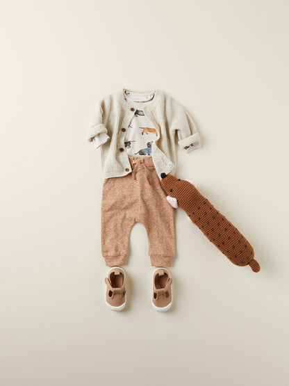 Name It Baby | Koby Unisex relaxed pant - Almond