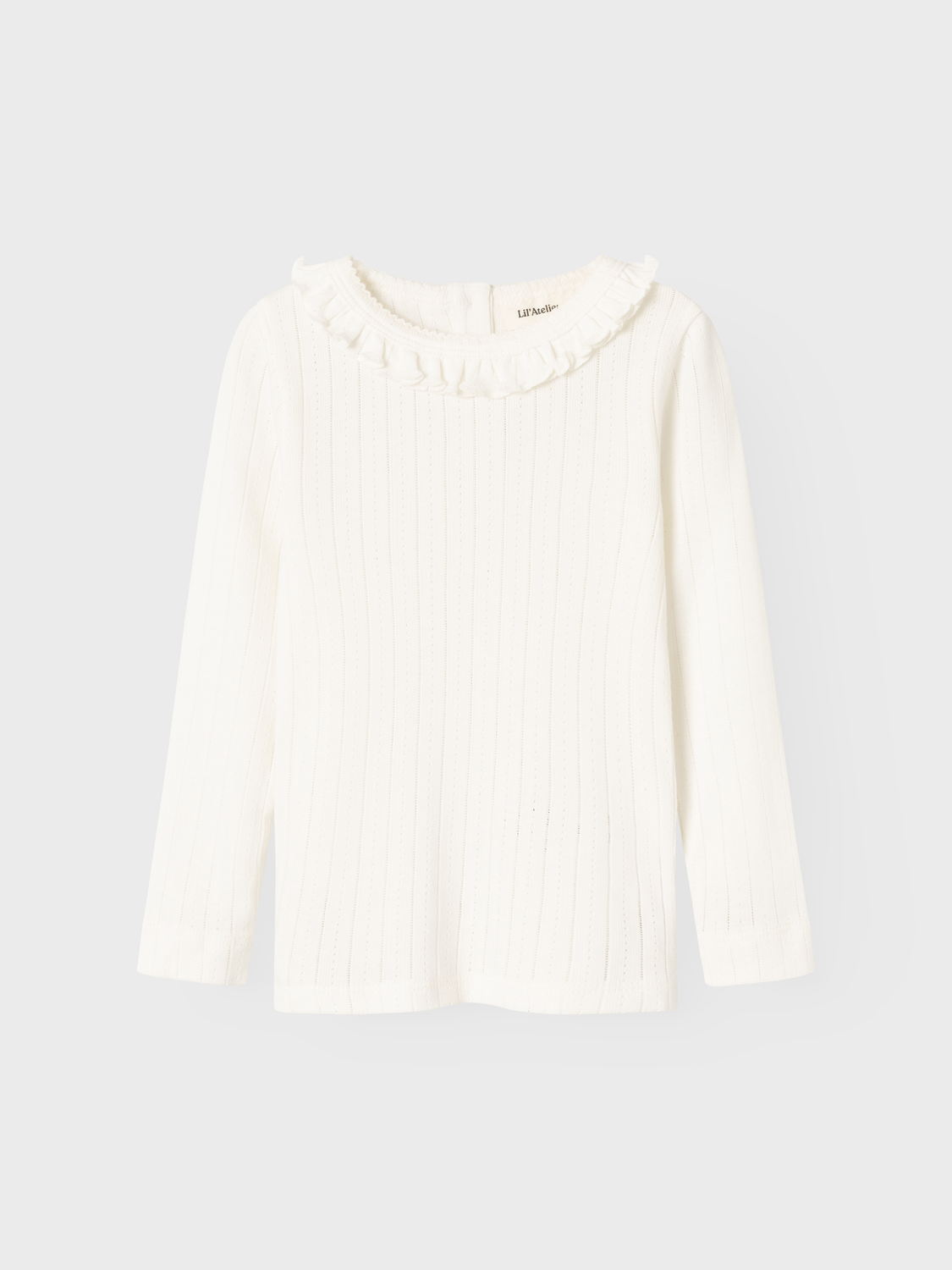 Lil Atelier Mini | Rachel Nis Slim Top - Coconut Milk