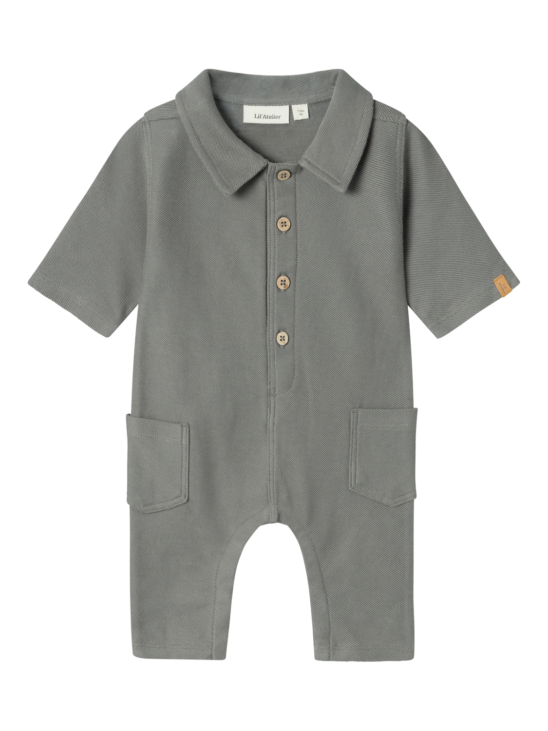 Lil Atelier Baby | Kaleo Loose heldress - Pewter