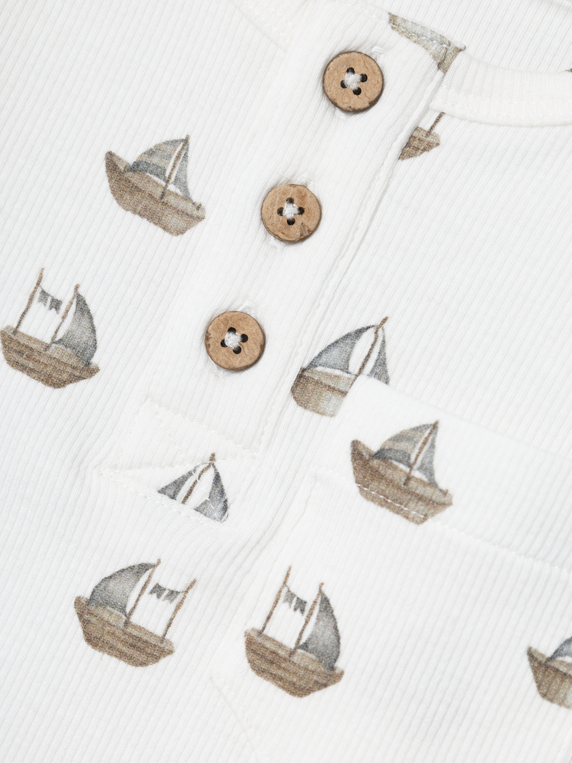 Lil Atelier Mini | Gavo Slim Bestefargenser - Coconut Milk/Boat