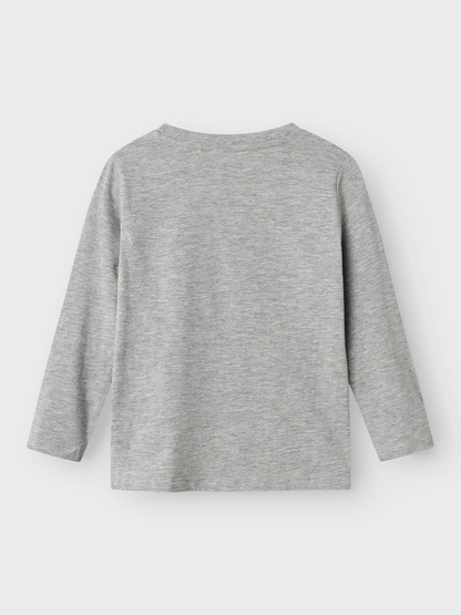 Name It Mini | Kelto Loose Top - Grey Melange