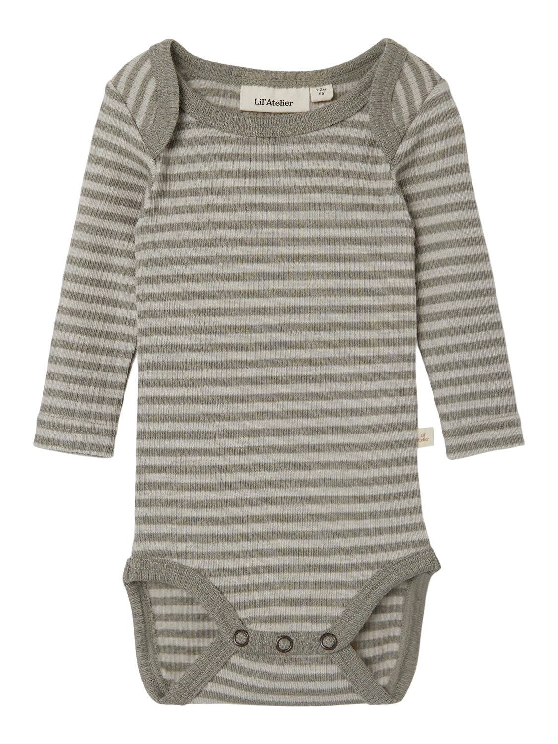 Lil Atelier Baby | Fable Fio Ullbody - Sandshell/Laurel Oak