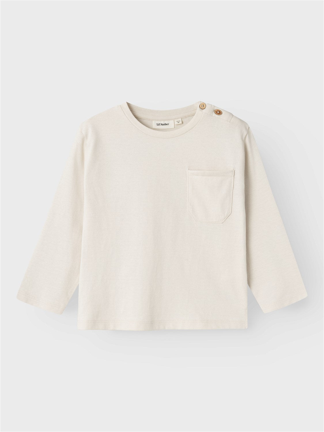 Lil Atelier Mini | Dolan Loose Top - Turtledove