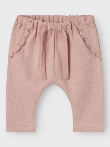 Lil Atelier Baby | Heather Sweat Pant - Fawn