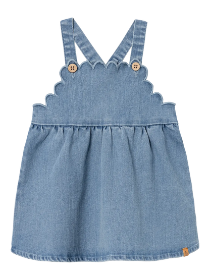 Lil Atelier Baby | Kaja Denim Seleskjørt - Medium Blue Denim