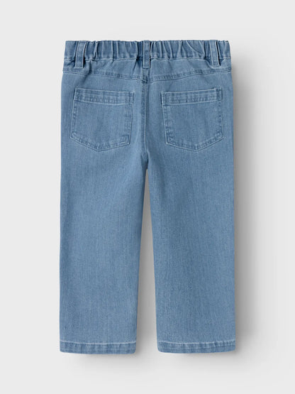 Lil Atelier Mini | Rome Loose Unisex Jeans - Medium Blue Jeans