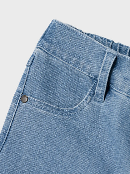 Lil Atelier Mini | Rome Loose Unisex Jeans - Medium Blue Jeans