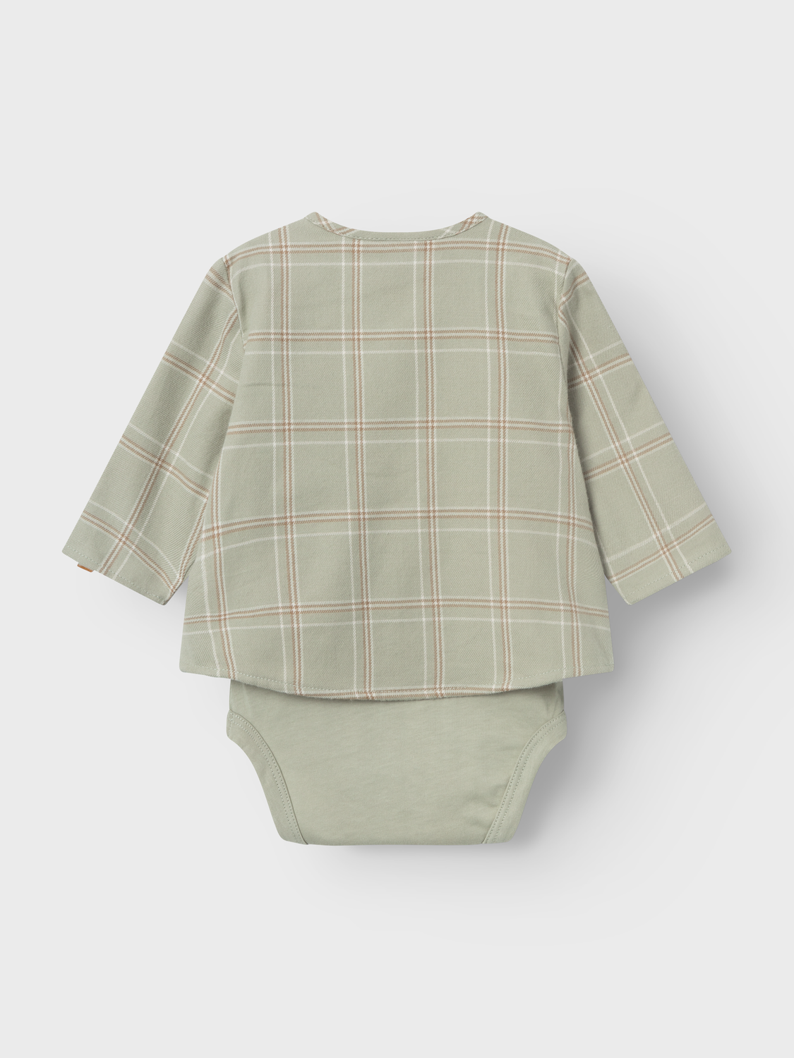 Lil Atelier Baby | Modo Skjortebody - Seagrass