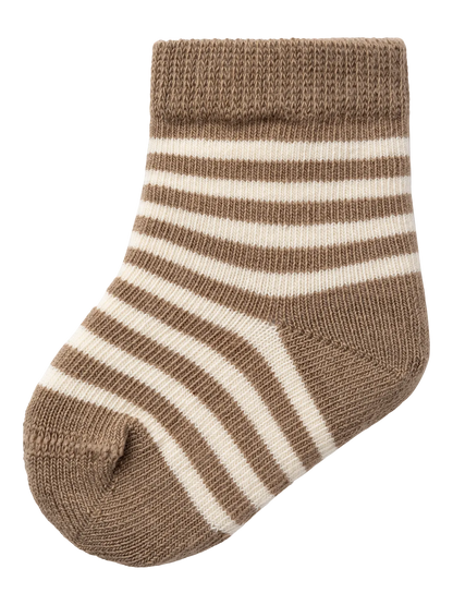 Lil Atelier | Elove stripe sokker -  Birch