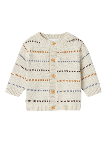 Name It Baby | Folle strikket Cardigan - Peyote Melange