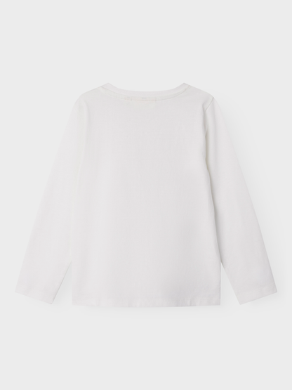 Lil Atelier Mini | Dolan Loose Top - Coconut Milk