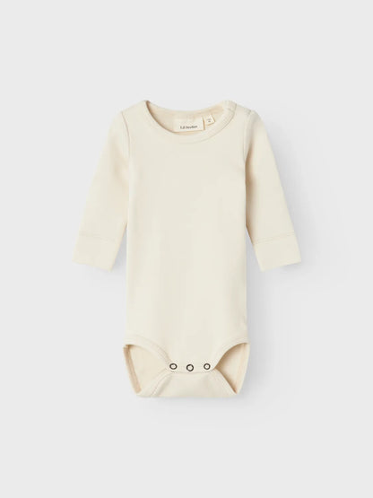 Lil Atelier Baby | Gayo Basic Unisex Body - Turtledove