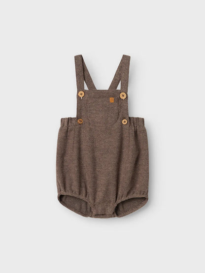 Lil Atelier Baby | Remi Romper - Shitake