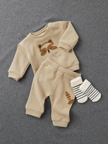 Name It Baby | Salt Sweat Pants - Weathered Teak