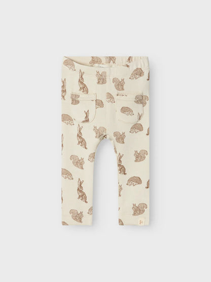 Lil Atelier Baby | Saba Unisex Leggings - Turtledove