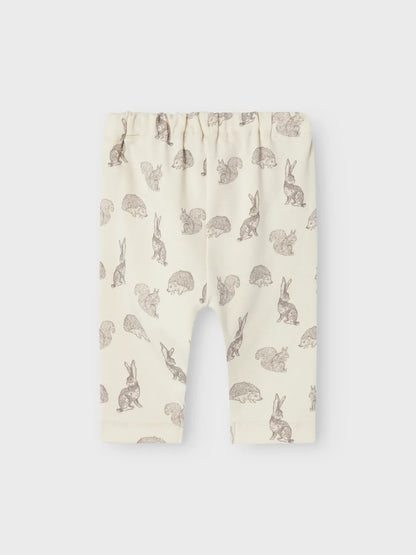 Lil Atelier Baby | Geo Unisex Bukse - Turtledove