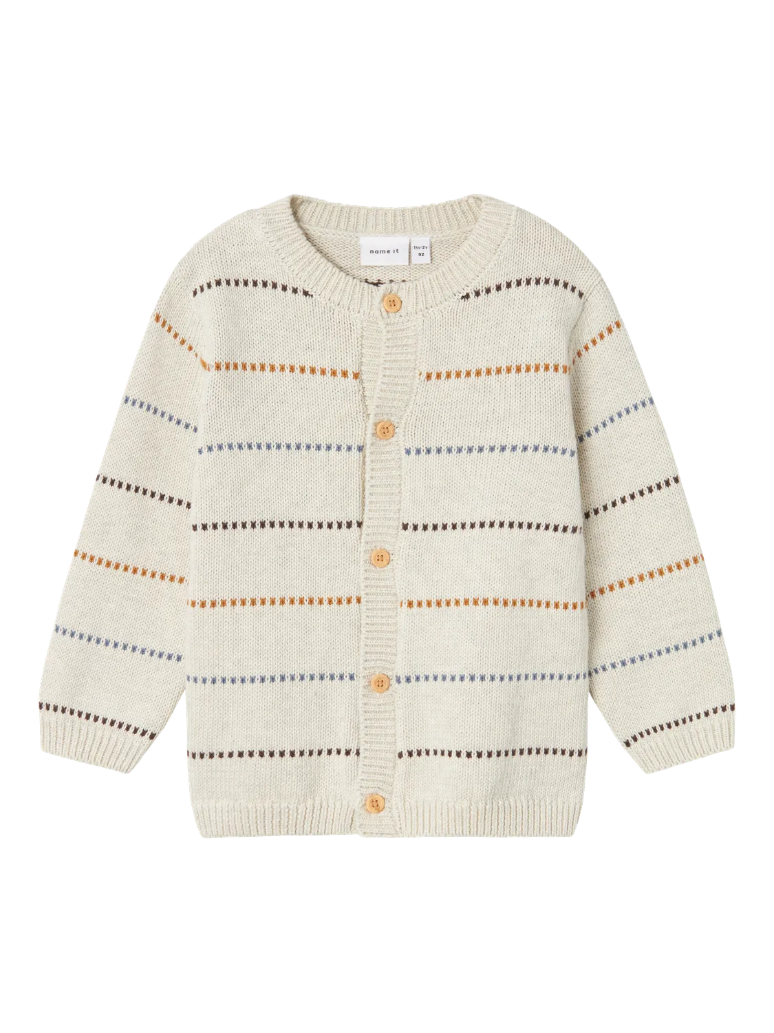 Name It Mini | Folle Strikket Cardigan - Peyote Melange