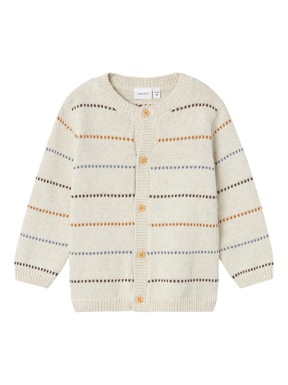 Name It Mini | Folle Strikket Cardigan - Peyote Melange