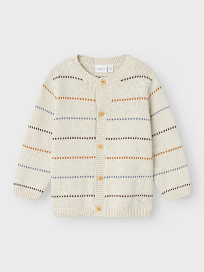 Name It Mini | Folle Strikket Cardigan - Peyote Melange