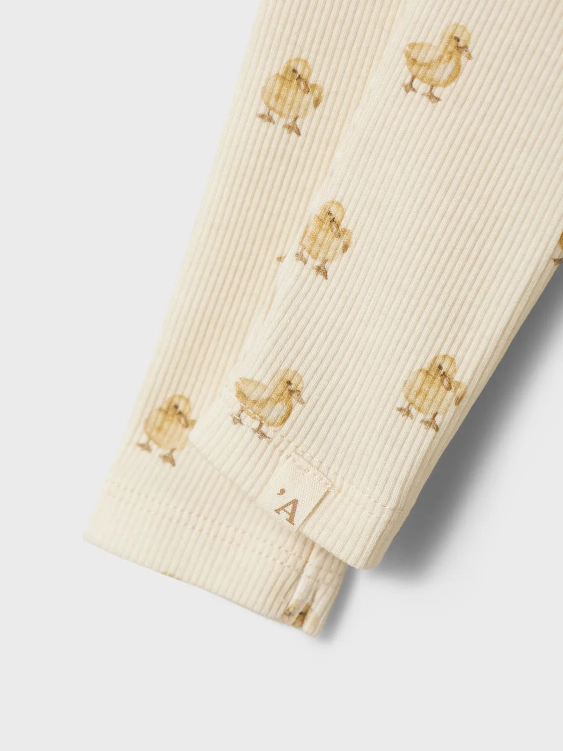 Lil Atelier Baby | Lavo Unisex Leggings - Turtledove DUCK