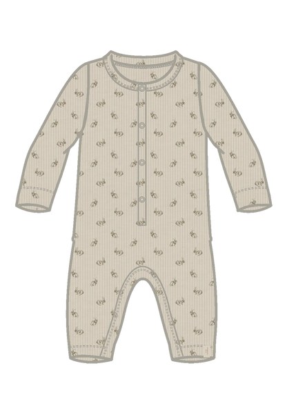 Lil Atelier Baby | Lavo Pysjamas - Turtledove KANIN