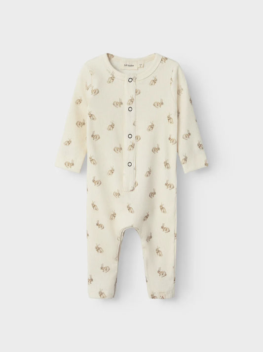 Lil Atelier Baby | Lavo Pysjamas - Turtledove KANIN