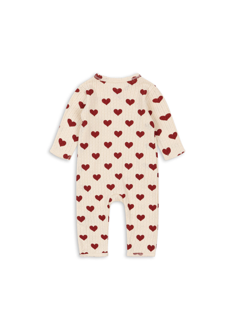 Konges Sløjd | Minnie Pointelle onsie - Amor Rouge