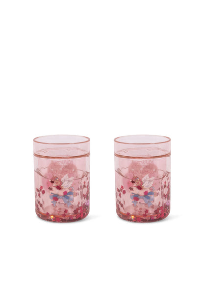 Konges Sløjd | 2 pk Glitterkopper - Enhjørning