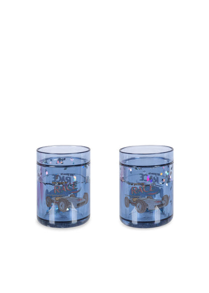 Konges Sløjd | 2 pk Glitterkopper - Racerbil