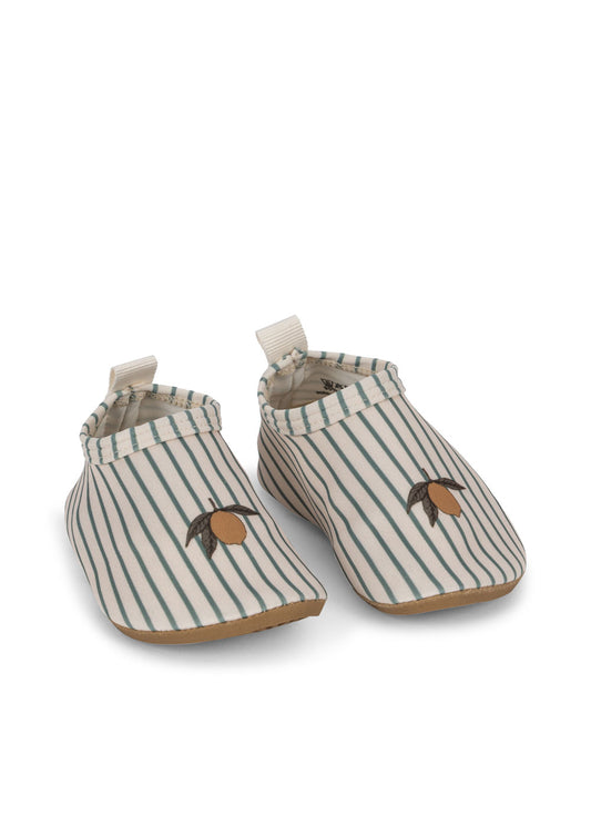 Konges Sløjd | Aster Svømmesko - Tea Stripe