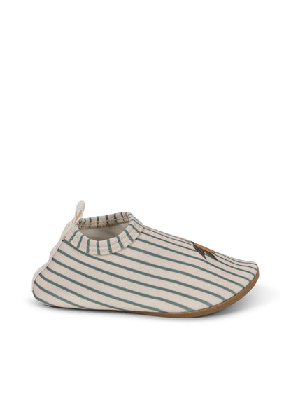 Konges Sløjd | Aster Svømmesko - Tea Stripe