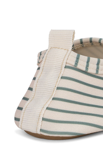 Konges Sløjd | Aster Svømmesko - Tea Stripe