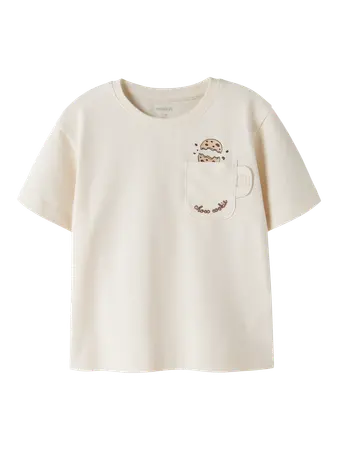 Name it MINI | Kit T-skjorte - Antique White