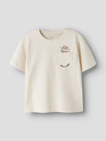 Name it MINI | Kit T-skjorte - Antique White