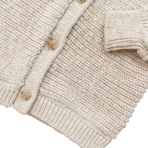 Ziggy Lou | Chunky Strikket Cardigan- Honey