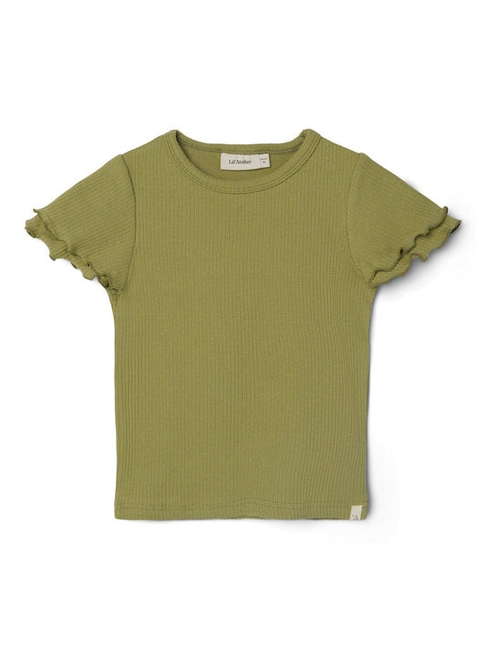 Lil Atelier Mini | Helga T-skjorte - Sage