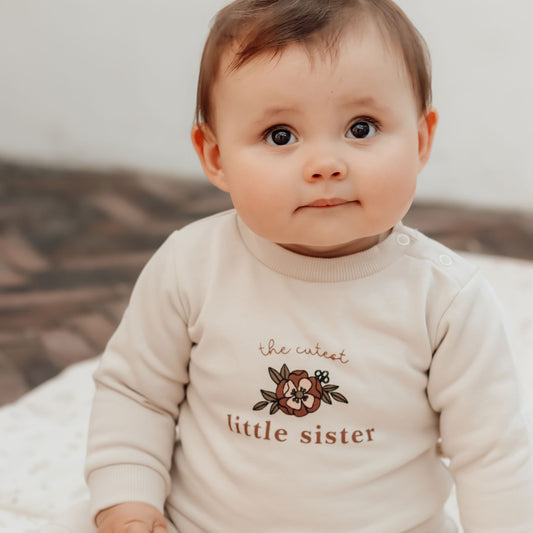 That`s Mine | Kellie Sweatshirt - Oatmeal Little Sister