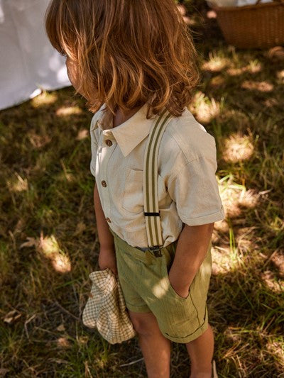 Lil Atelier | Mini Hanson Solhatt - Sage