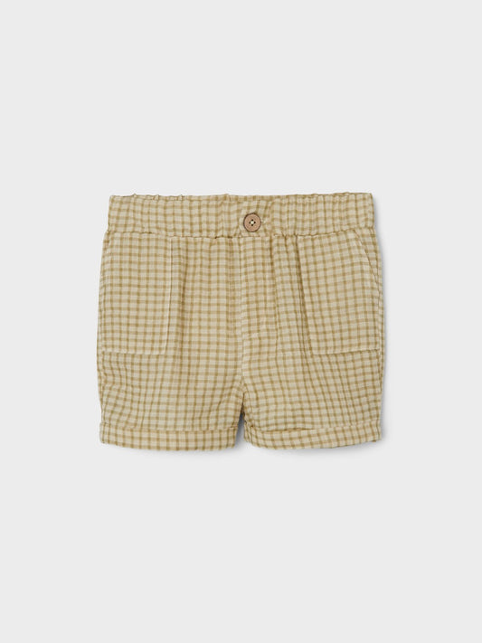 Lil Atelier | Mini Hanson Loose Shorts - Sage