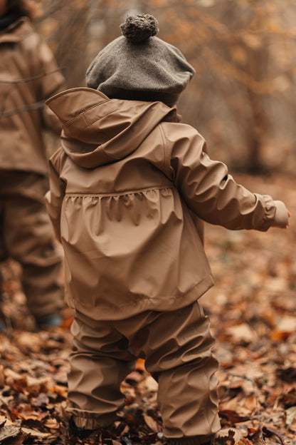 That`s Mine | Cher Strikket Beret - Earth Brown